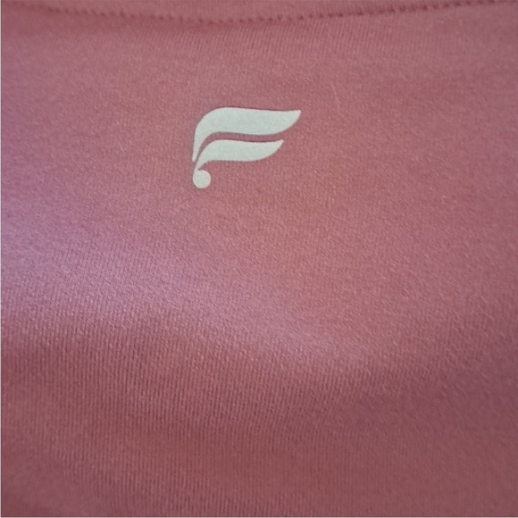 NWT Fabletics Oasis Twist Built-In Bra Tank moonlit mauve size women’s XL - Picture 6 of 7